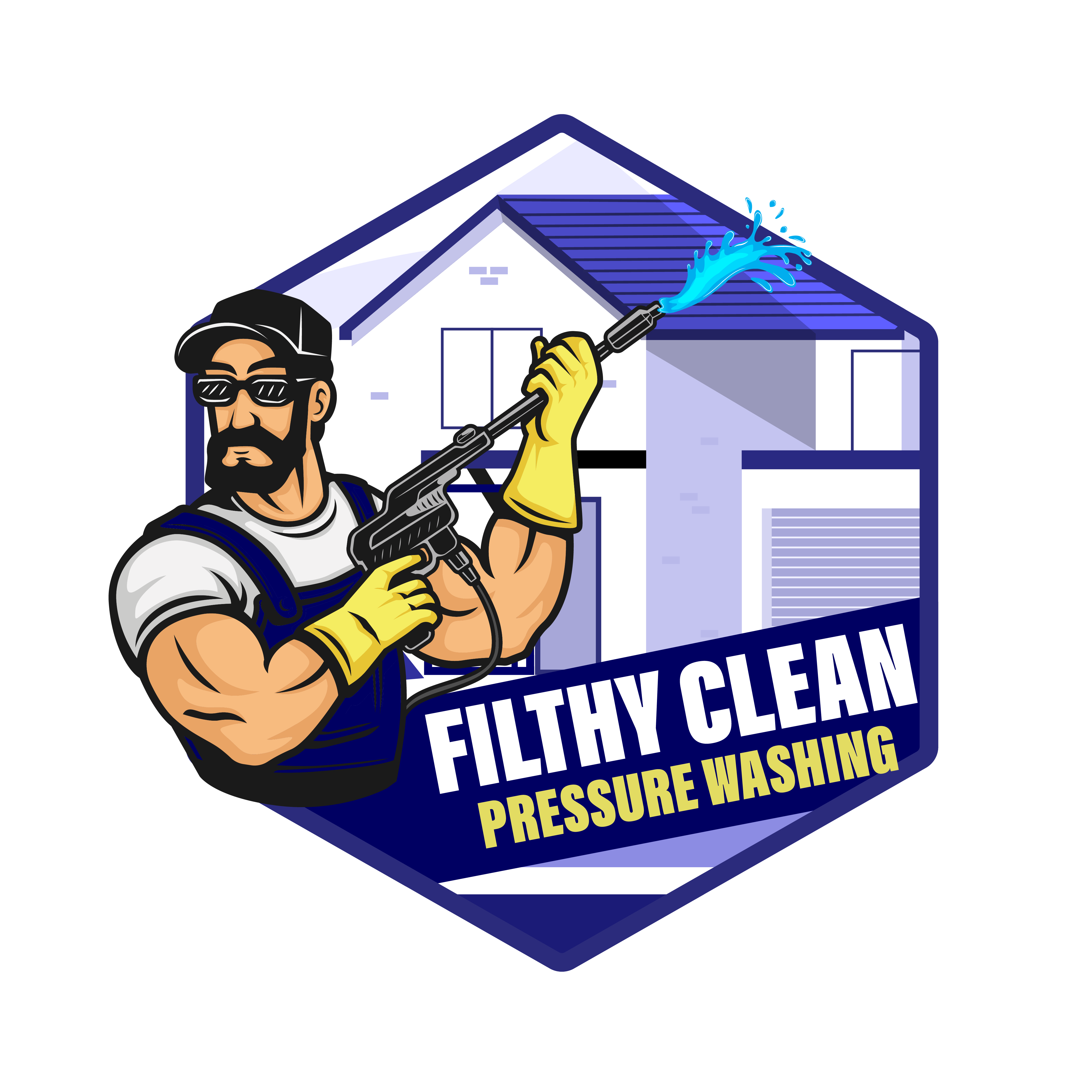 Filthy Clean Pressure Washing - Sidewalks, Driveways, soft wash, Solar Panels, Gutters, Window Cleaning